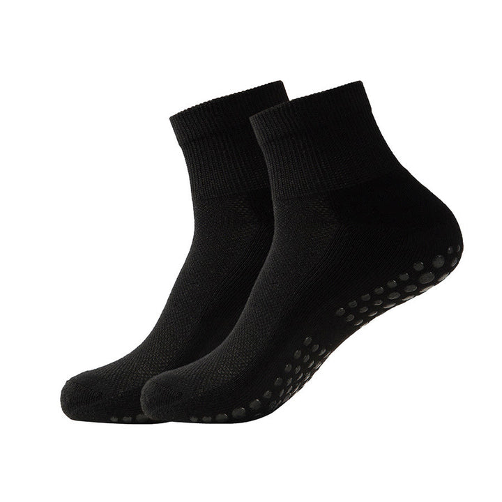 Chaussettes de yoga et de pilates Olivenorma à adhérence renforcée et antidérapantes pour femmes - Noir - 10 paires - image 19