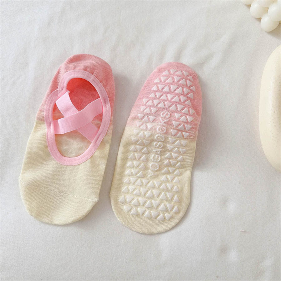 Chaussettes de yoga Olivenorma confortables, antidérapantes et style ballerine pour femmes, idéales pour le fitness en intérieur. - Jaune - 10 paires - image 18