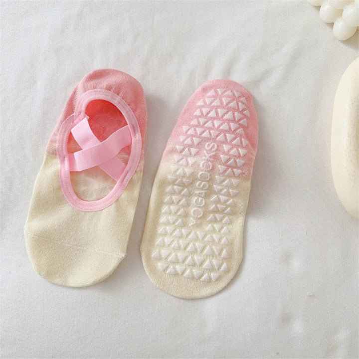 Chaussettes de yoga Olivenorma confortables, antidérapantes et style ballerine pour femmes, idéales pour le fitness en intérieur. - Jaune - 10 paires - image 18