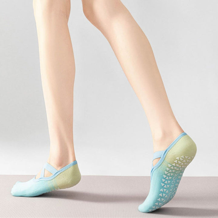 Chaussettes de yoga Olivenorma confortables, antidérapantes et style ballerine pour femmes, idéales pour le fitness en intérieur. - image 5