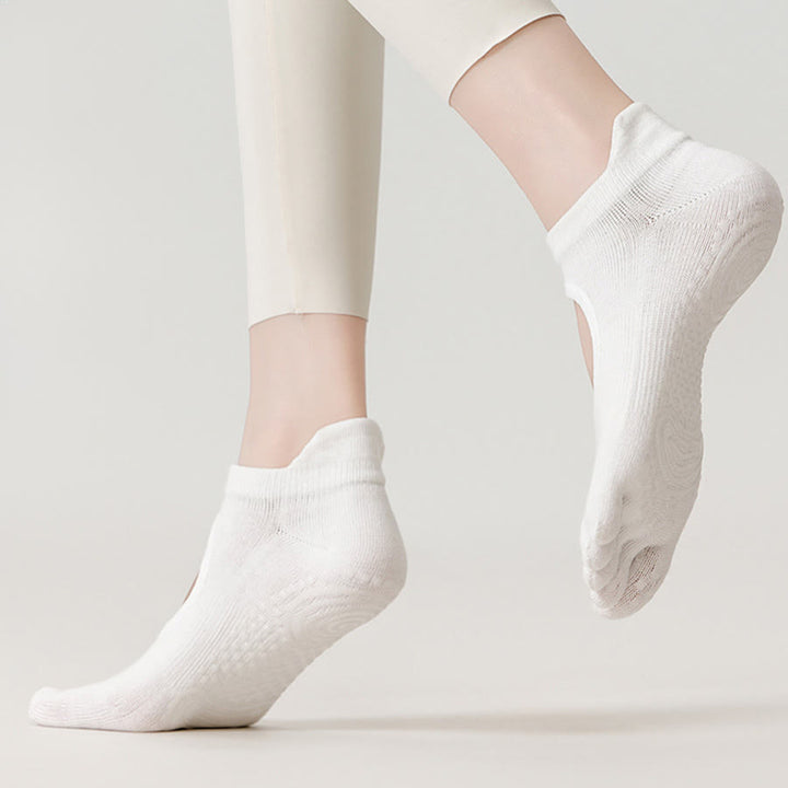 Chaussettes de yoga Olivenorma Professional antidérapantes à cinq orteils pour Pilates et corde à sauter (femme) - image 6
