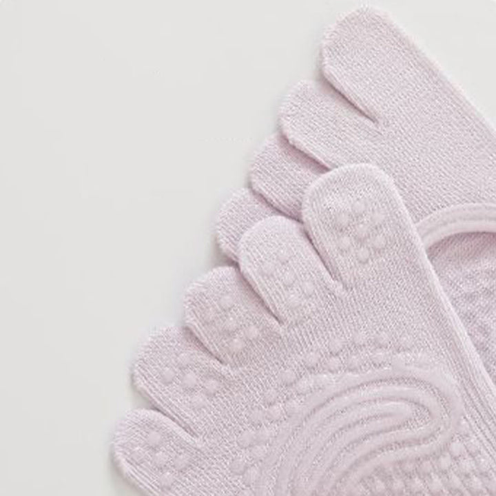 Chaussettes de yoga Olivenorma Professional antidérapantes à cinq orteils pour Pilates et corde à sauter (femme) - image 12