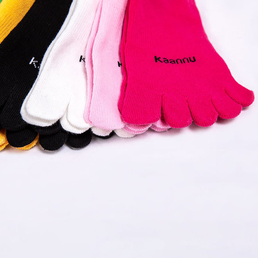 Chaussettes de yoga Olivenorma montantes à cinq orteils, antidérapantes, pour plus de chaleur et de stabilité, pour femmes - image 20