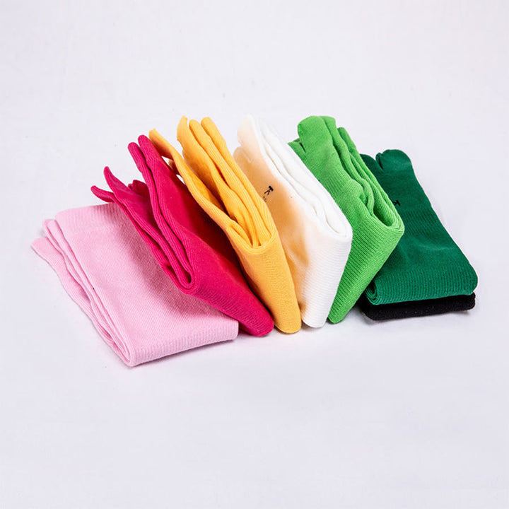 Chaussettes de yoga Olivenorma montantes à cinq orteils, antidérapantes, pour plus de chaleur et de stabilité, pour femmes - image 22