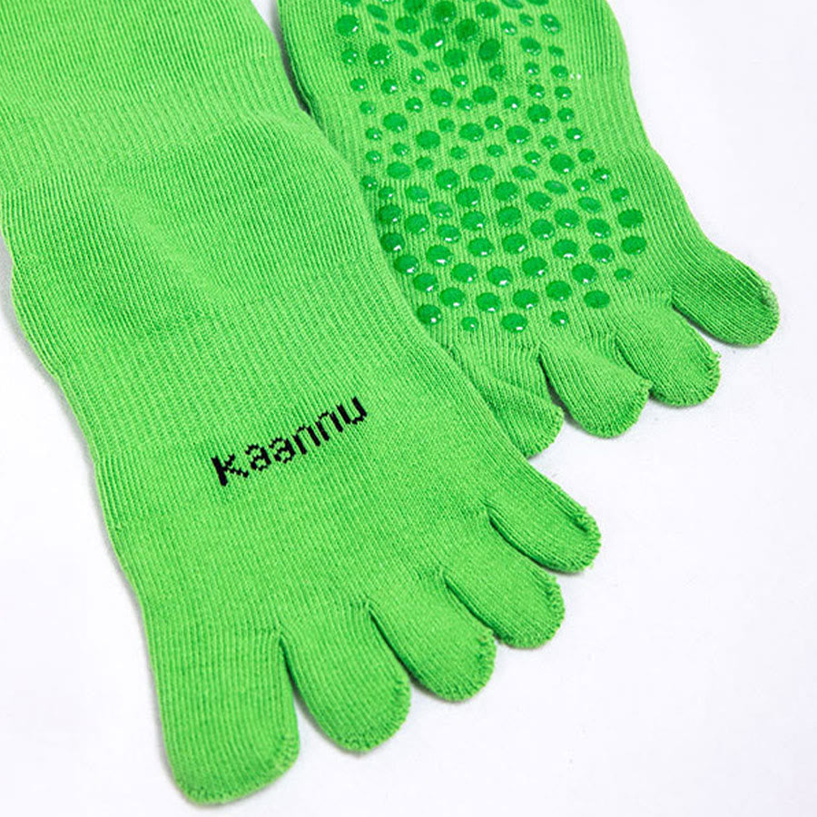 Chaussettes de yoga Olivenorma montantes à cinq orteils, antidérapantes, pour plus de chaleur et de stabilité, pour femmes - image 14