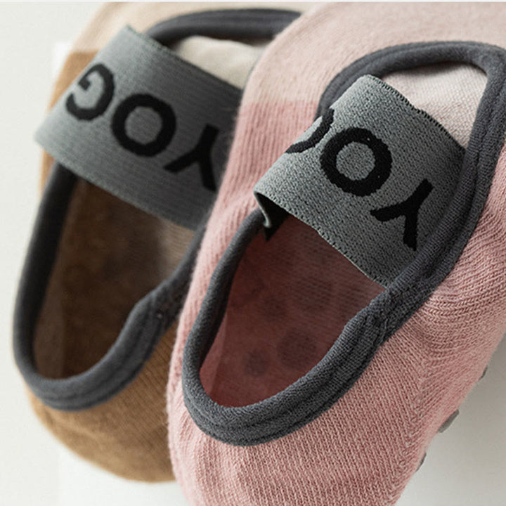 Chaussettes de yoga Olivenorma à cinq orteils, discrètes et antidérapantes, pour femme. - image 6
