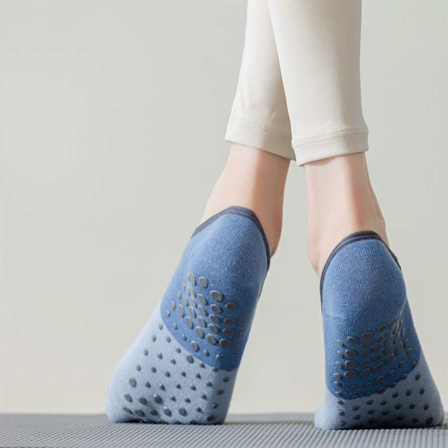 Chaussettes de yoga Olivenorma à cinq orteils, discrètes et antidérapantes, pour femme. - image 13