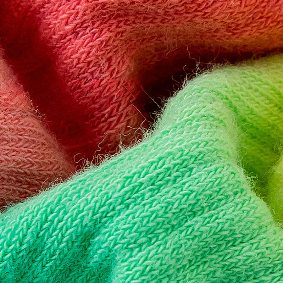 Chaussettes de yoga Olivenorma à dégradé de couleurs, mi-mollet, semelle intégrale antidérapante en silicone pour femme - image 13