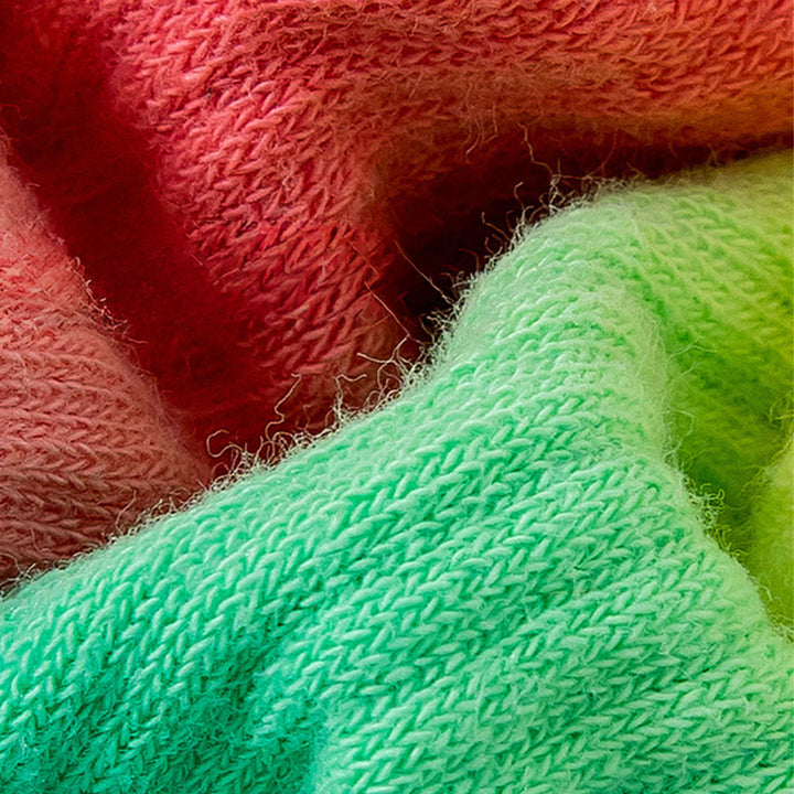 Chaussettes de yoga Olivenorma à dégradé de couleurs, mi-mollet, semelle intégrale antidérapante en silicone pour femme - image 13
