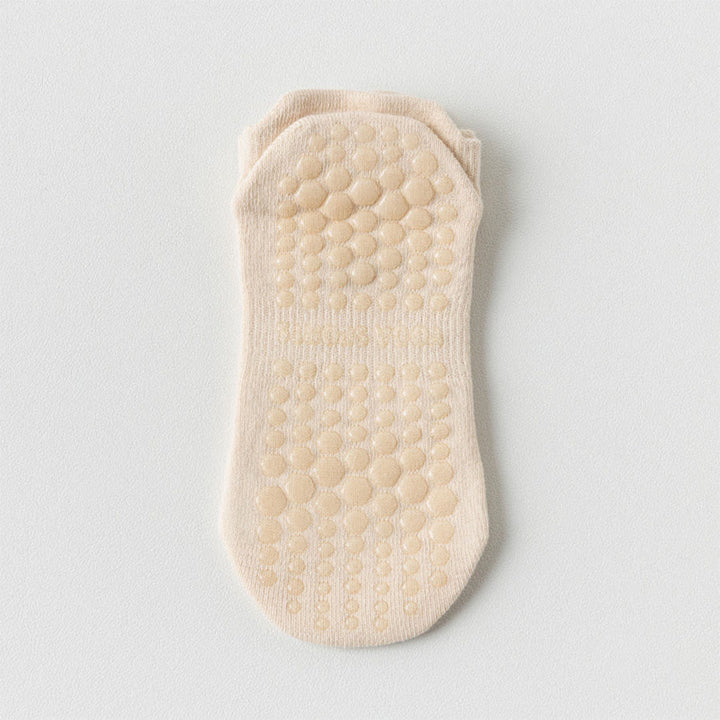 Chaussettes de yoga Olivenorma à semelle intégrale antidérapante pour femmes, idéales pour le fitness en intérieur. - Beige - 10 paires - image 19
