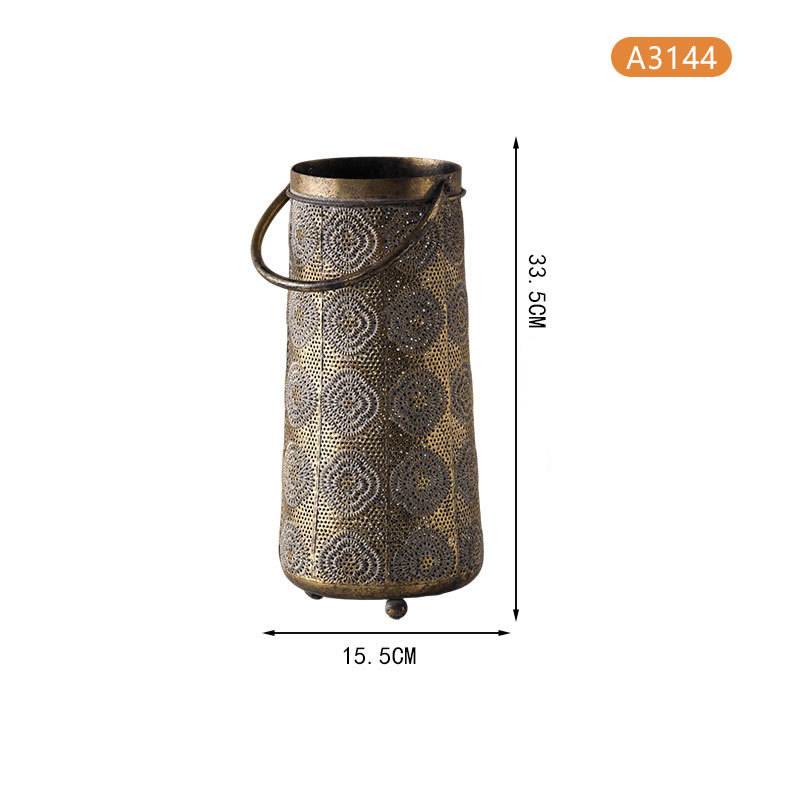 Bougeoir ajouré vintage Olivenorma, artisanat - Style 5 - image 29