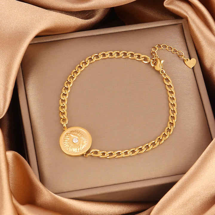 Bracelet Olivenorma en acier inoxydable avec pendentif œil protecteur et breloque œil maléfique - image 18