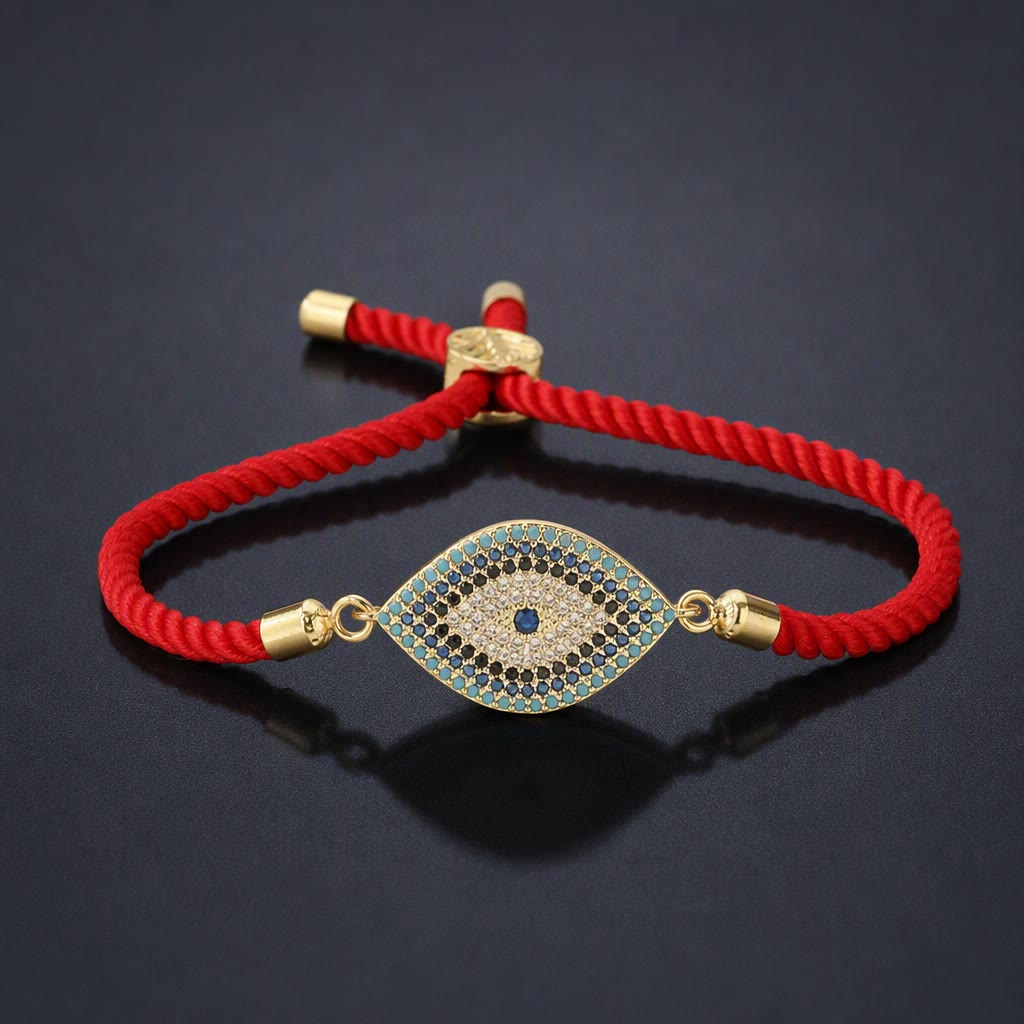Bracelet Olivenorma en cuivre incrusté d'un œil protecteur - K - image 11