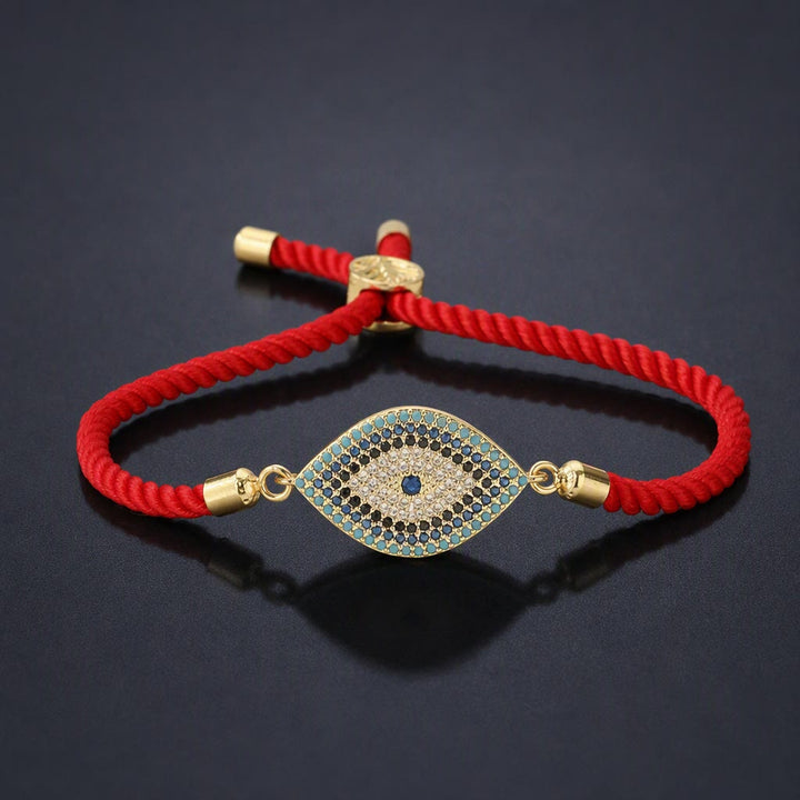 Bracelet Olivenorma en cuivre incrusté d'un œil protecteur - K - image 11