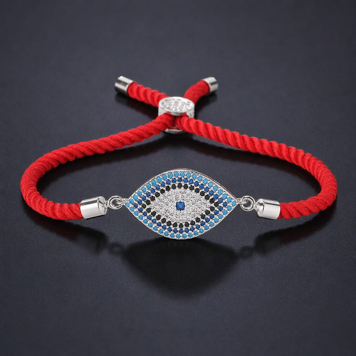 Bracelet Olivenorma en cuivre incrusté d'un œil protecteur - J - image 10