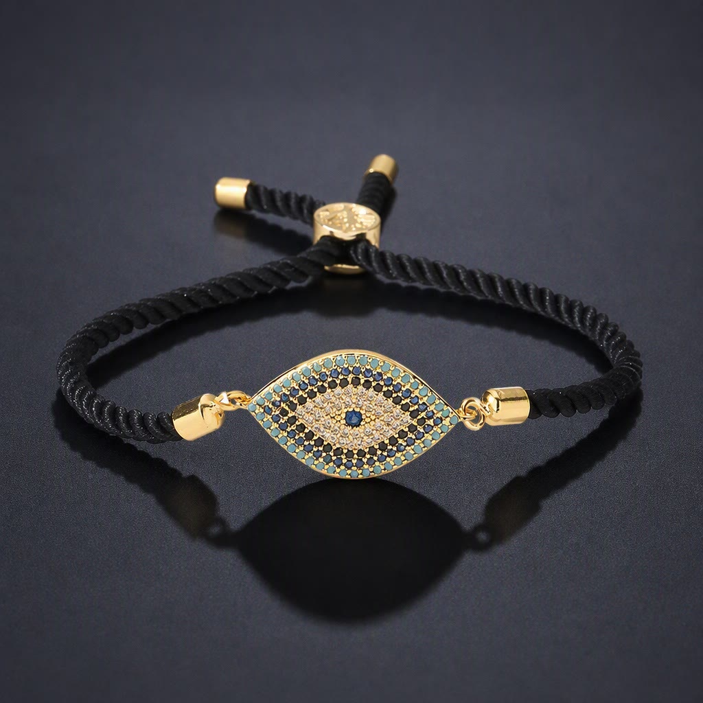 Bracelet Olivenorma en cuivre incrusté d'un œil protecteur - UN - image 1