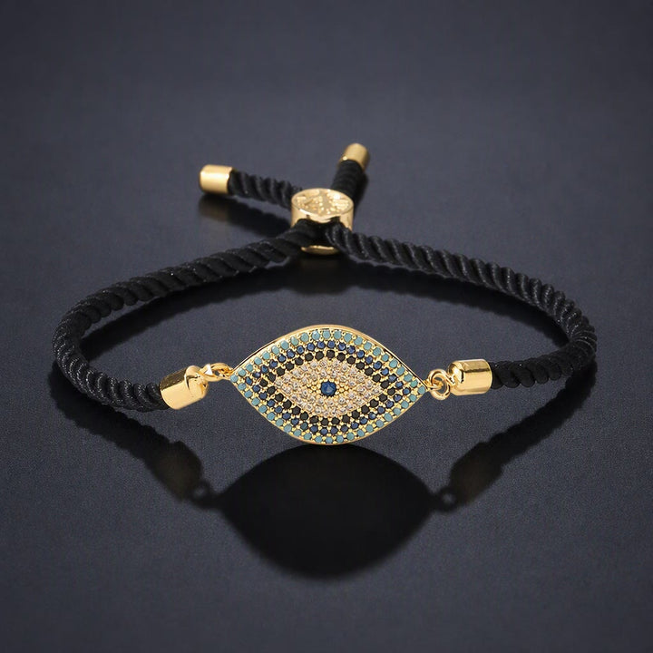 Bracelet Olivenorma en cuivre incrusté d'un œil protecteur - UN - image 1