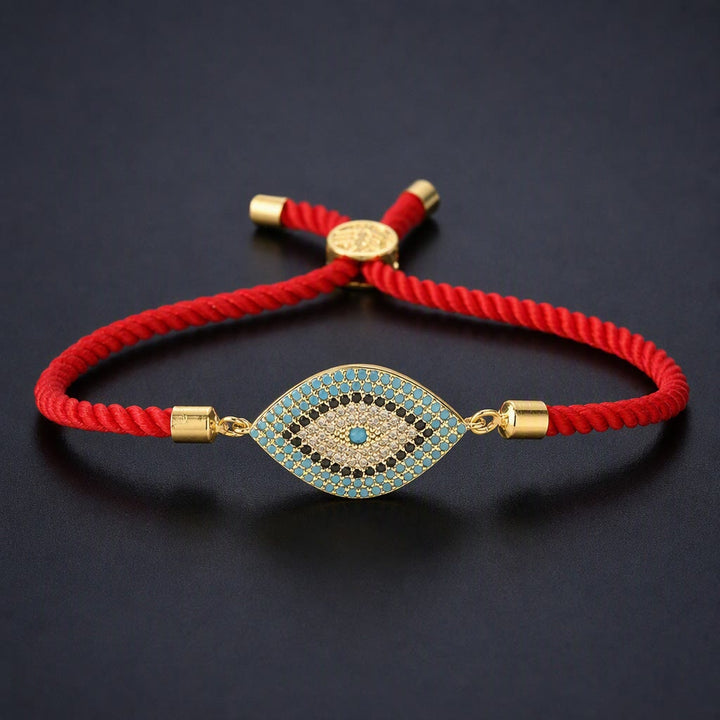 Bracelet Olivenorma en cuivre incrusté d'un œil protecteur - je - image 9