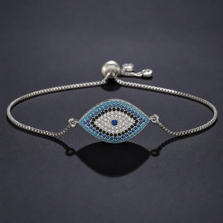 Bracelet Olivenorma en cuivre incrusté d'un œil protecteur - E - image 5