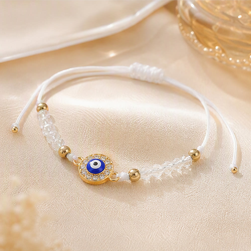 Bracelet Olivenorma en cuivre avec breloque œil protecteur et formes multiples - image 8