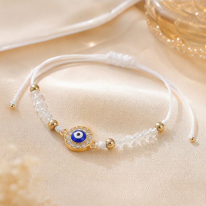 Bracelet Olivenorma en cuivre avec breloque œil protecteur et formes multiples - image 8