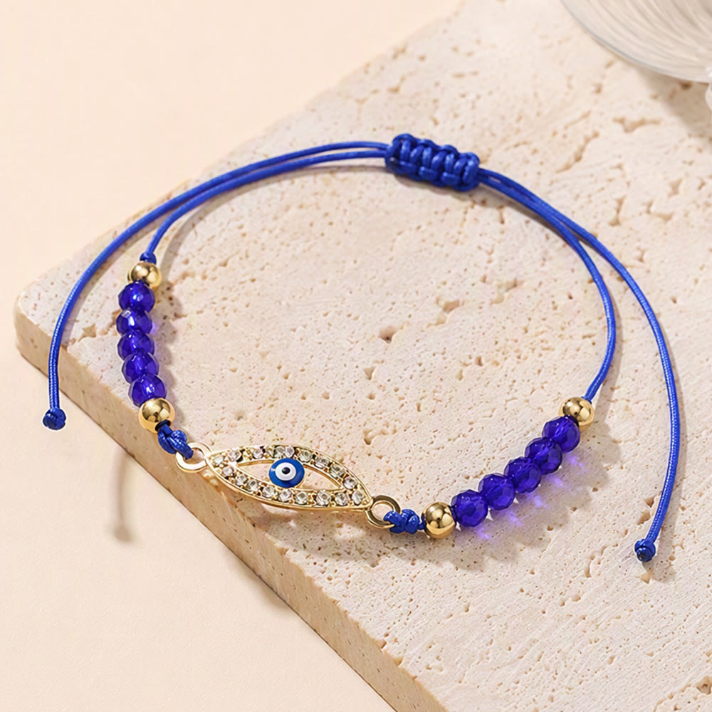 Bracelet Olivenorma en cuivre avec breloque œil protecteur et formes multiples - image 5