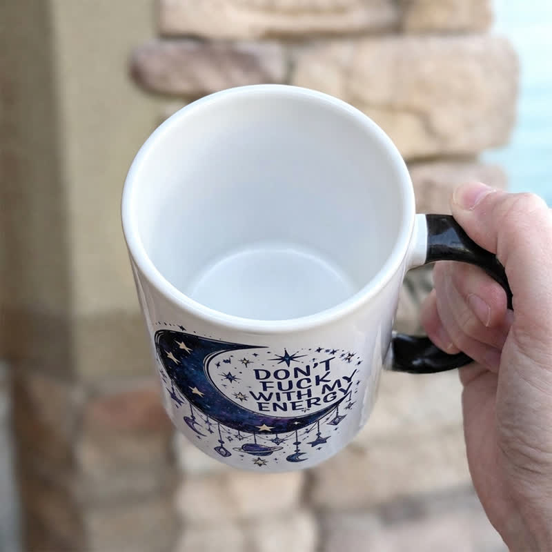Tasse en céramique Olivenorma Cosmic Moon Star Guard pour l'énergie personnelle - image 4