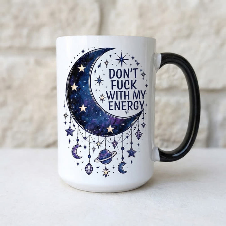 Tasse en céramique Olivenorma Cosmic Moon Star Guard pour l'énergie personnelle - image 1