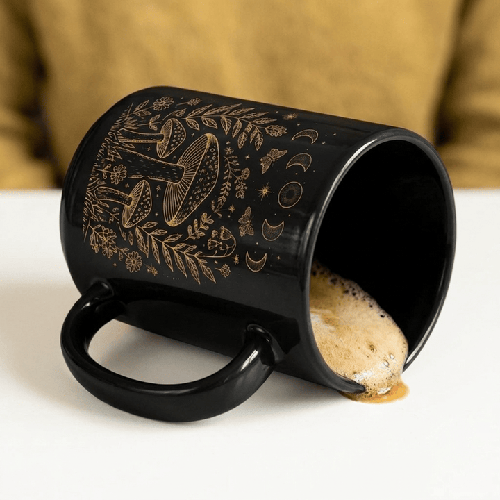 Tasse en céramique Olivenorma Champignon Céleste Nature Énergie Spirituelle - image 4
