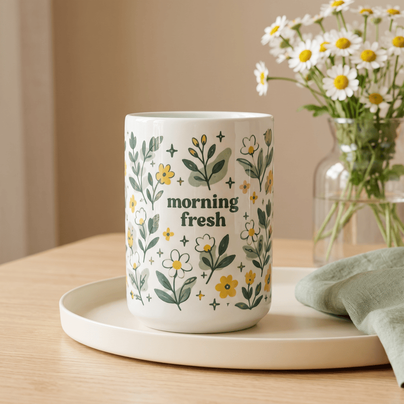 Tasse en céramique Olivenorma Wildflower Morning Fresh Vitality - image 2