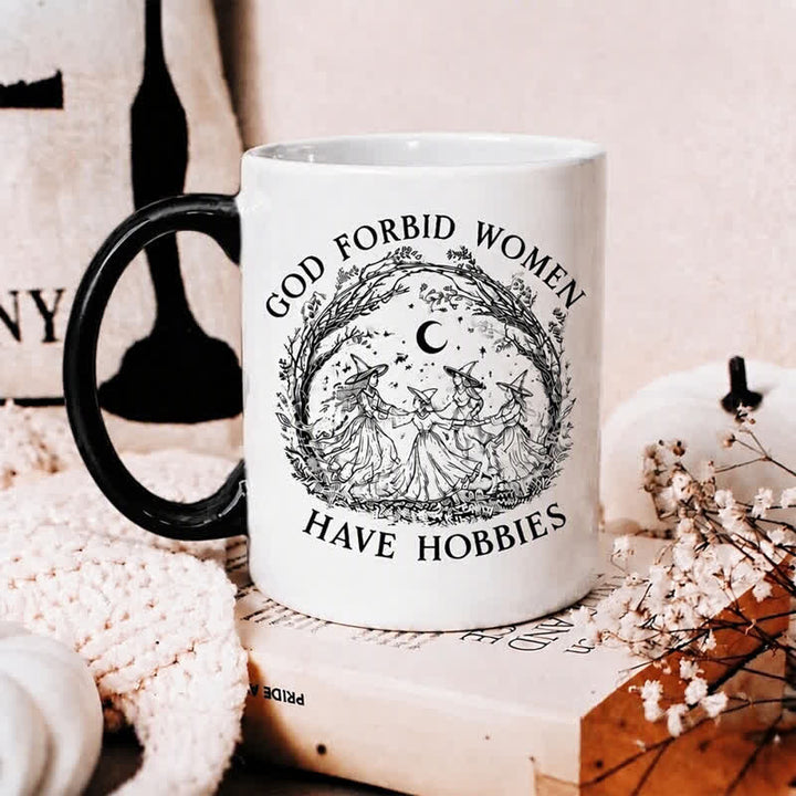 Tasse en céramique Olivenorma « Sorcières dansantes célébrant la solidarité et la liberté des femmes » - image 8
