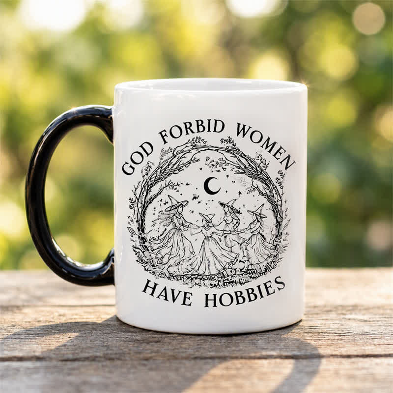 Tasse en céramique Olivenorma « Sorcières dansantes célébrant la solidarité et la liberté des femmes » - image 7