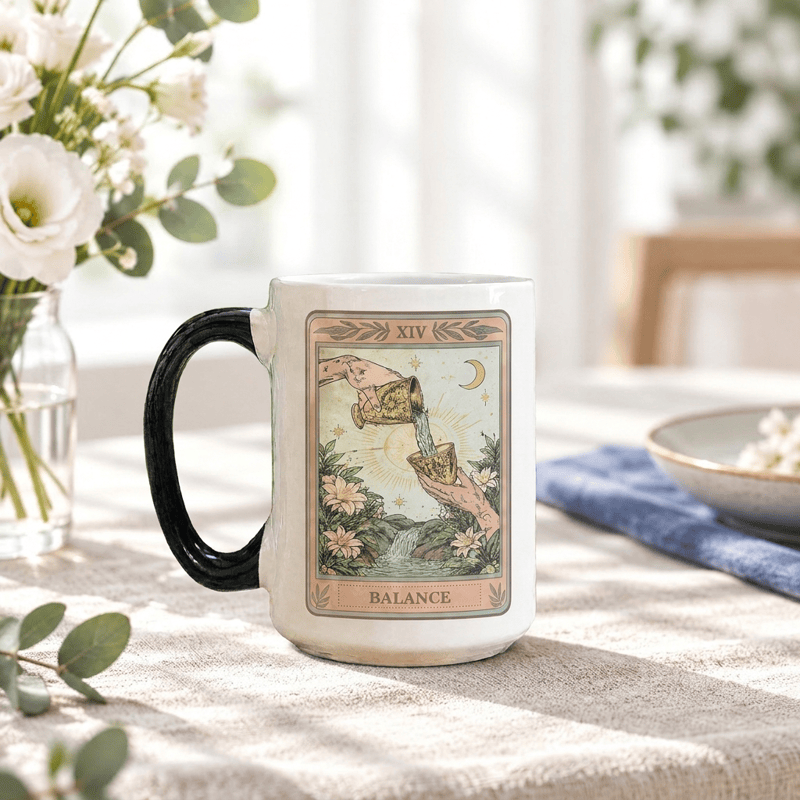 Tasse en céramique Olivenorma Tarot Balance Inner Harmony - image 1