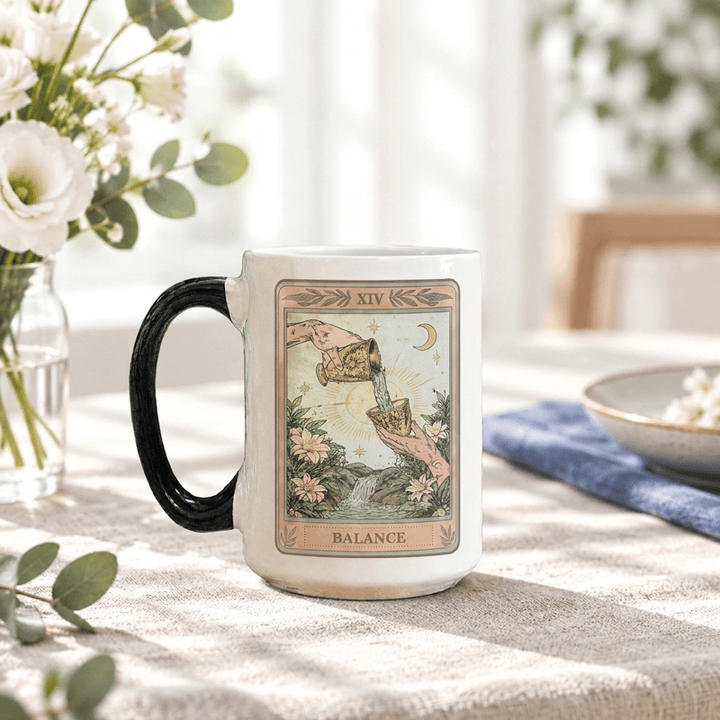 Tasse en céramique Olivenorma Tarot Balance Inner Harmony - image 1