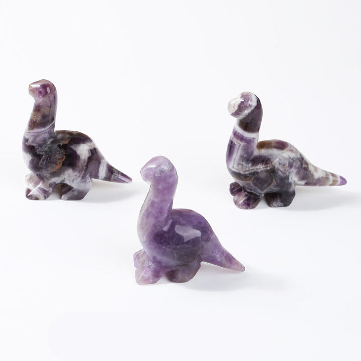 Olivenorma 2,5 pouces Cristal Dinosaure Home Doctor Décoration en pierres précieuses 