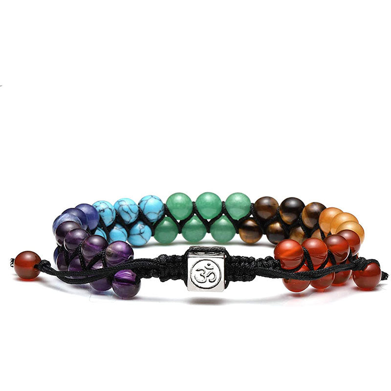 Bracelet de guérison des chakras orgonite Olivenorma