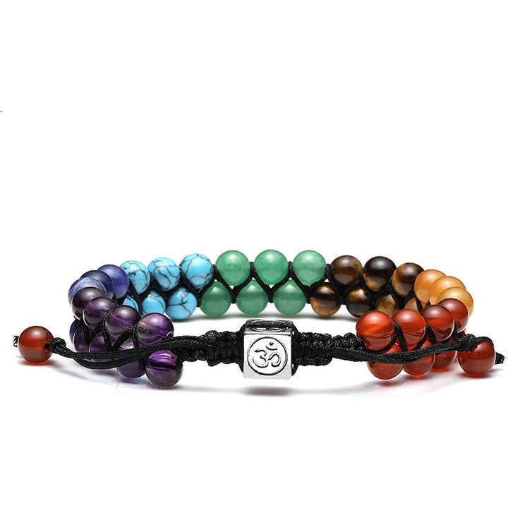 Bracelet de guérison des chakras orgonite Olivenorma