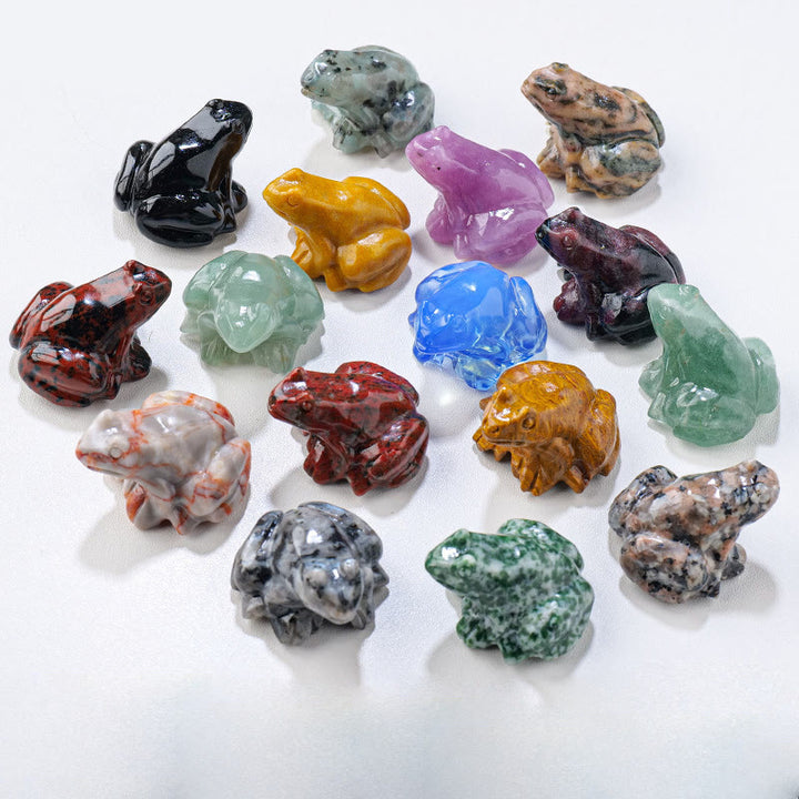 Olivenorma Serene Spirit Grenouille Pierre précieuse Décoration - image 44