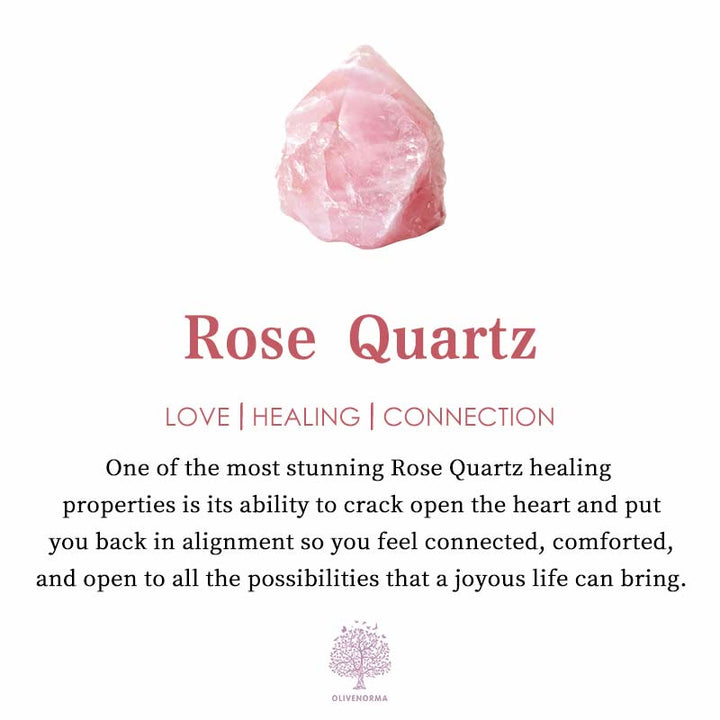 Décoration de crâne en cristal de quartz rose naturel Olivenorma 