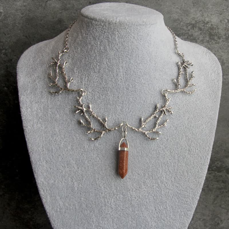 Olivenorma « La Lumière du Mantra » – Collier Hexagonal en Cristal Naturel 