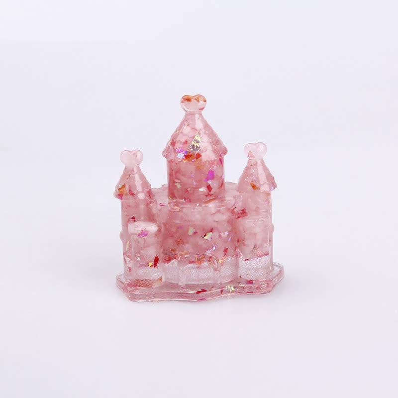 Décoration de château en pierres précieuses époxy cristal naturel Olivenorma