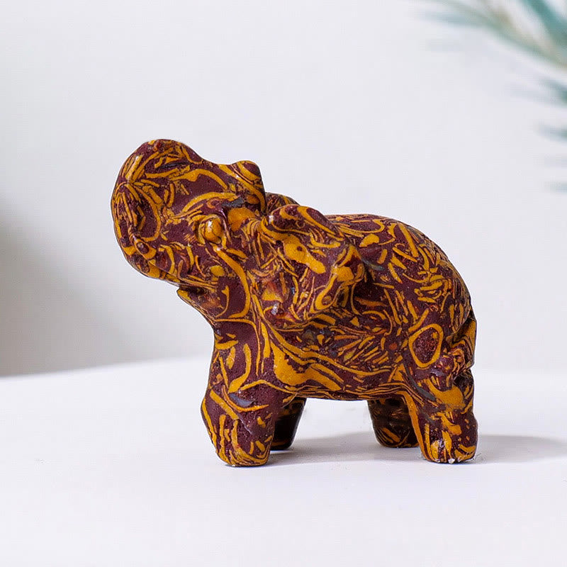 Ornement en pierre précieuse sculptée en cristal naturel Olivenorma - Bronzite - image 19