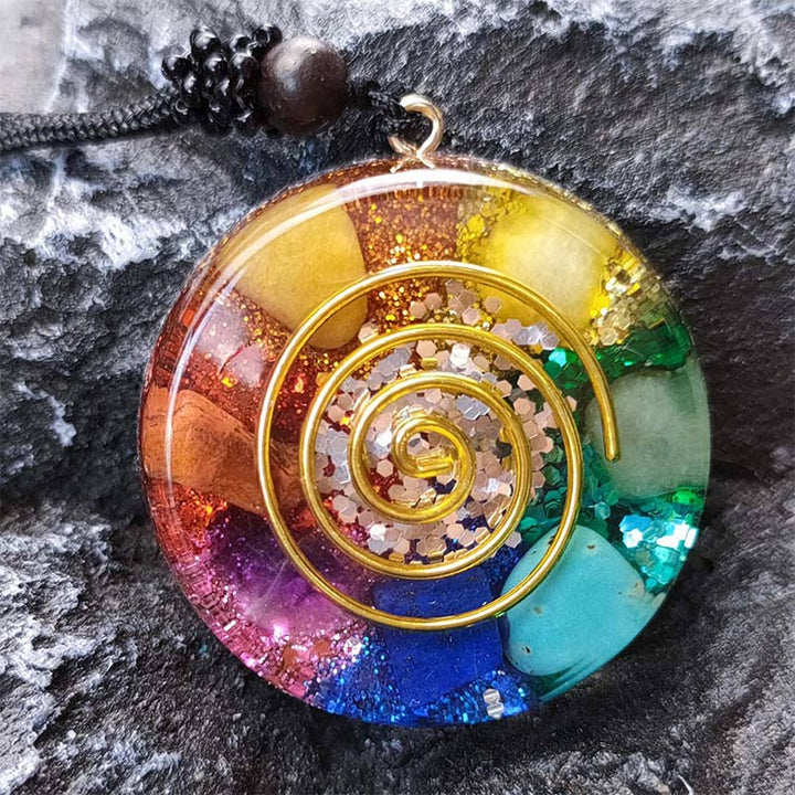 Collier de guérison des chakras