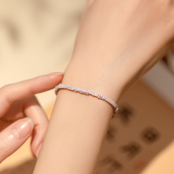 Lover Stone - Bracelet de guérison en lépidolite 