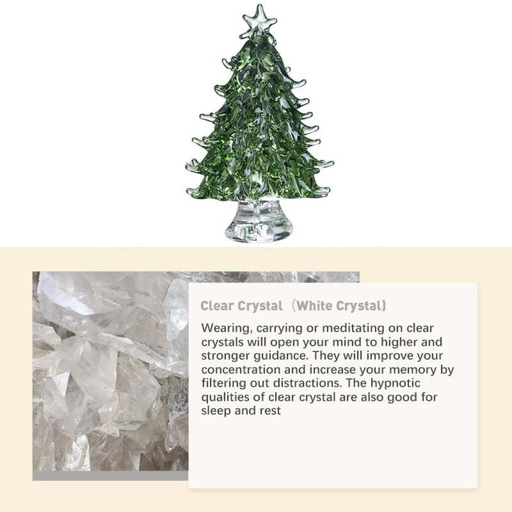 Décoration de sapin de Noël en cristal Olivenorma 