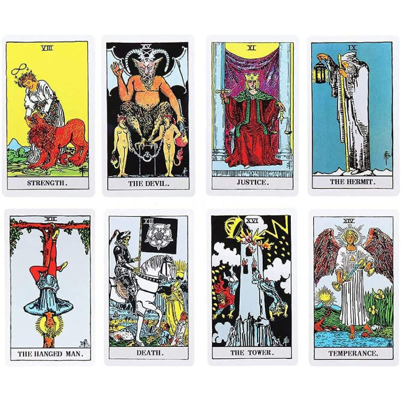 Jeu de 78 cartes de tarot The Rider Magical Smith Olivenorma 