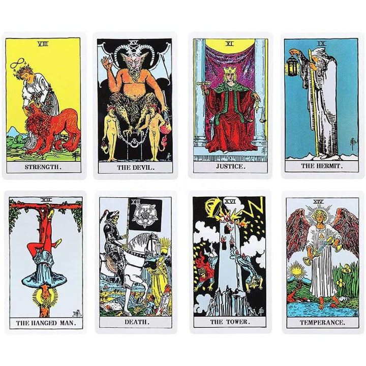 Jeu de 78 cartes de tarot The Rider Magical Smith Olivenorma 