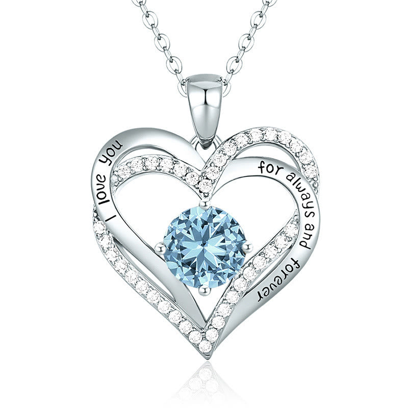 Olivenorma « Je t'aimerai toujours » – Collier cœur pierre de naissance Amour éternel - image 10