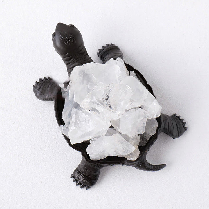 Lampe décorative en forme de tortue en cristal naturel Olivenorma 