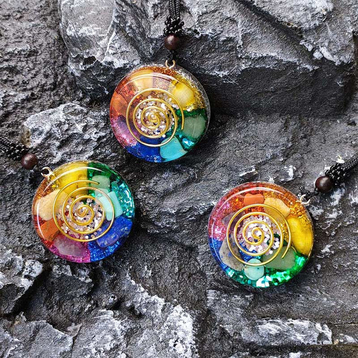 Collier de guérison des chakras